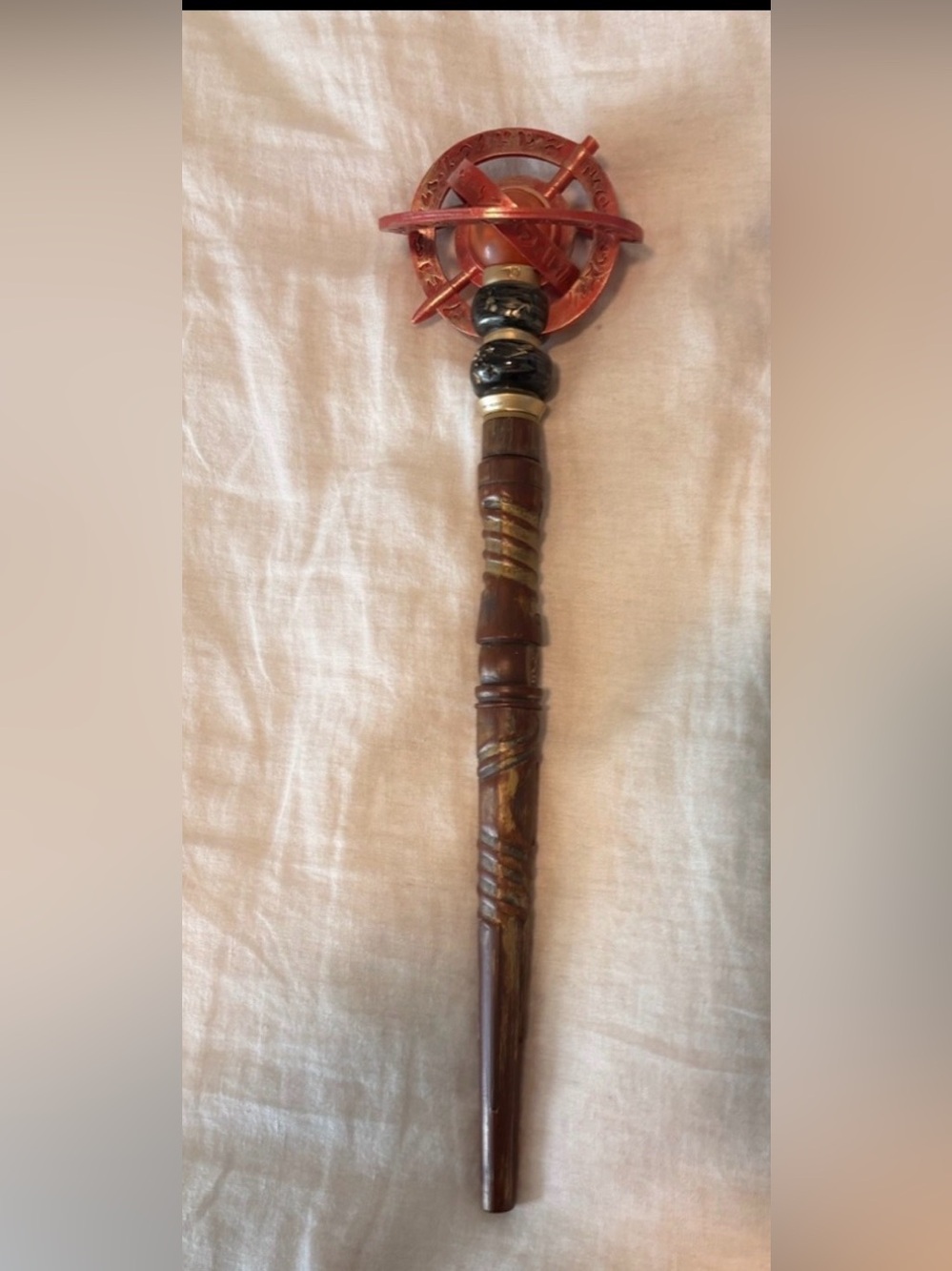 Magiquest Wands Great Wolf Lodge red and gold